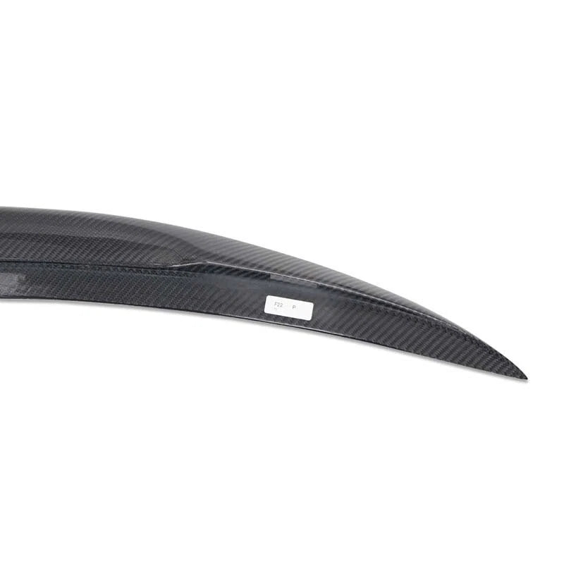 Real Carbon Fiber Rear Trunk Spoiler Wing Lip For 2015-2023 BMW M2 F87 P-style