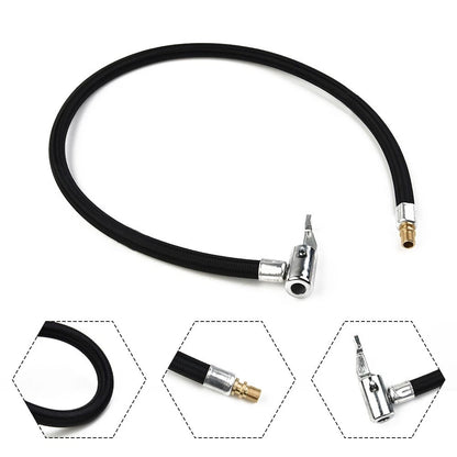 Inflator Hose Adapter 60cm Pump Replacement Rubber+Metal+Cloth