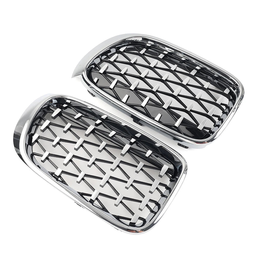 Front Bumper Kidney Grille for BMW X3 F25, X4 F26 (2014-2017)