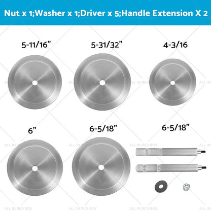 Truck Hub Seal Installer Kit for Class 7 & 8 Road Trucks & Trailers