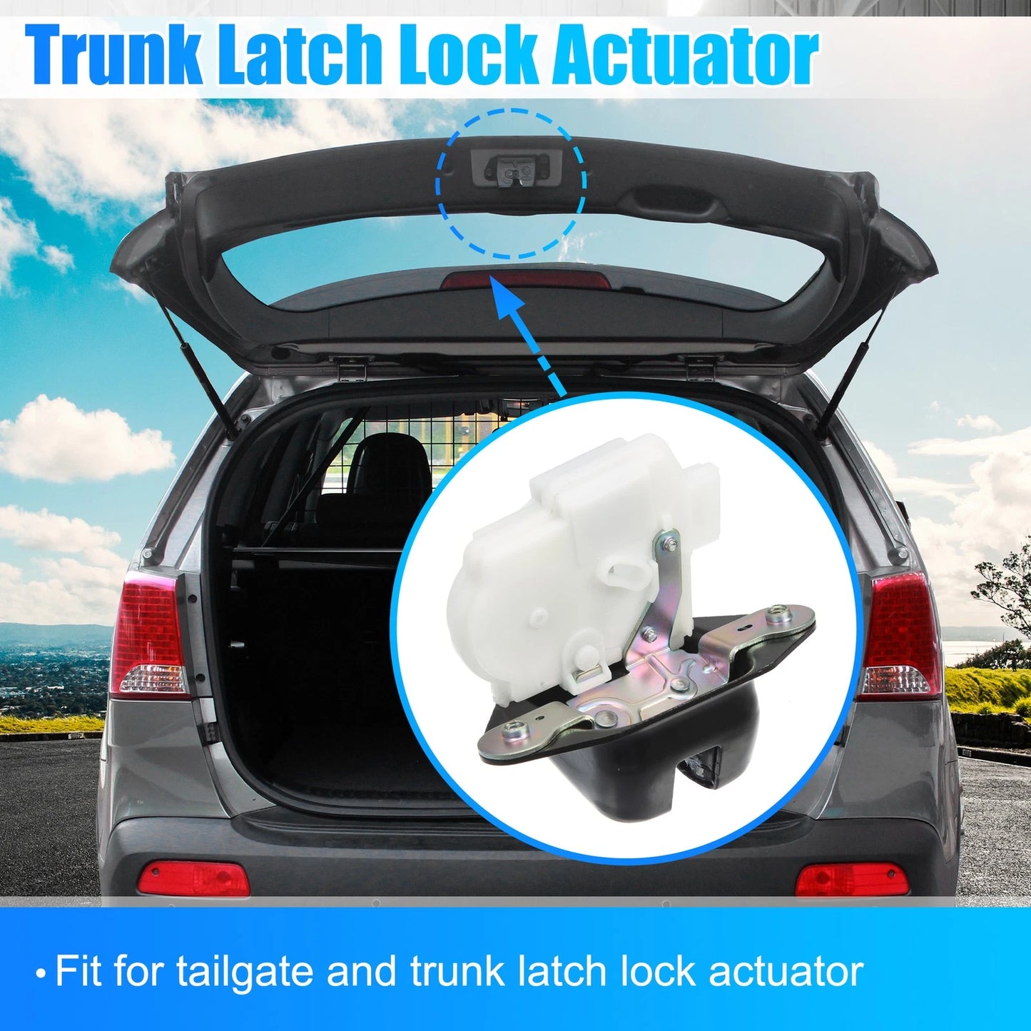 Rear Tailgate Latch Actuator for Honda Odyssey (2012-2017)