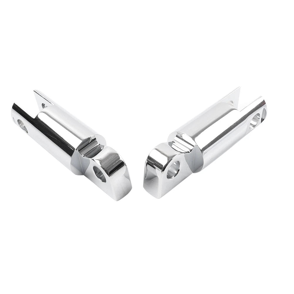 2 x Male Mount Foot Peg Extensions for Harley Sportster, Softail, Dyna, Touring