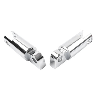 2 x Male Mount Foot Peg Extensions for Harley Sportster, Softail, Dyna, Touring