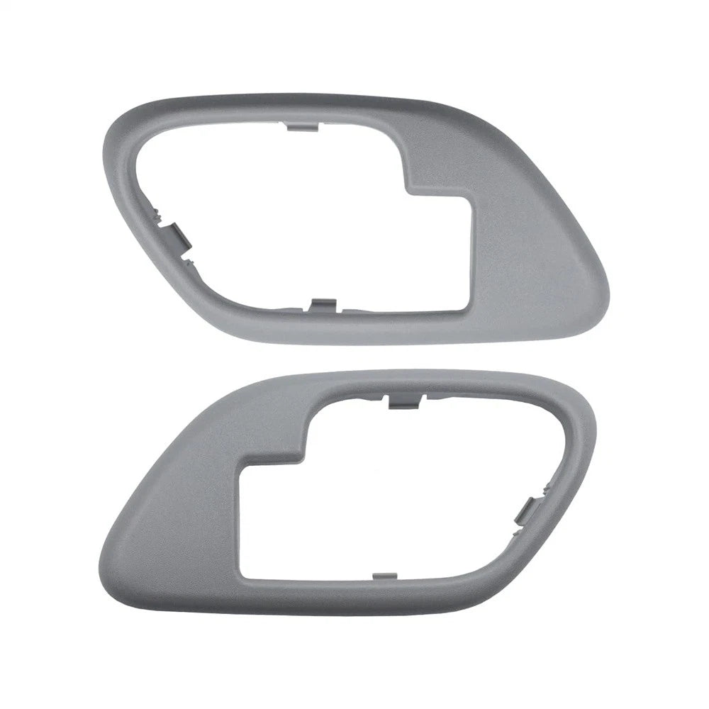 Gray Interior Door Handle Bezels Trim for Chevrolet C1500 C2500 K1500 Tahoe (1995-2000)
