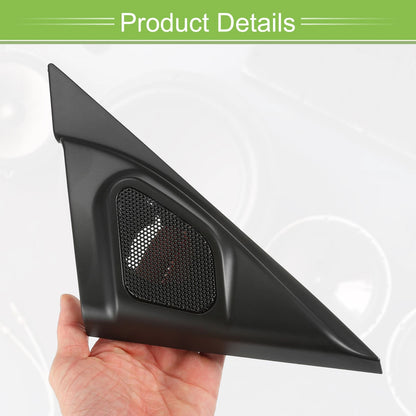 A Pillar Door Tweeter Speaker Cover Trim for Mazda 3 (2004-2009) Black