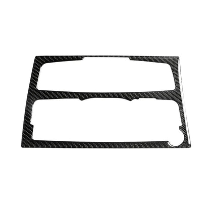 Carbon Fiber AC/CD Panel Frame Cover Trim for Audi A4 B8 A5 (2010-2016)