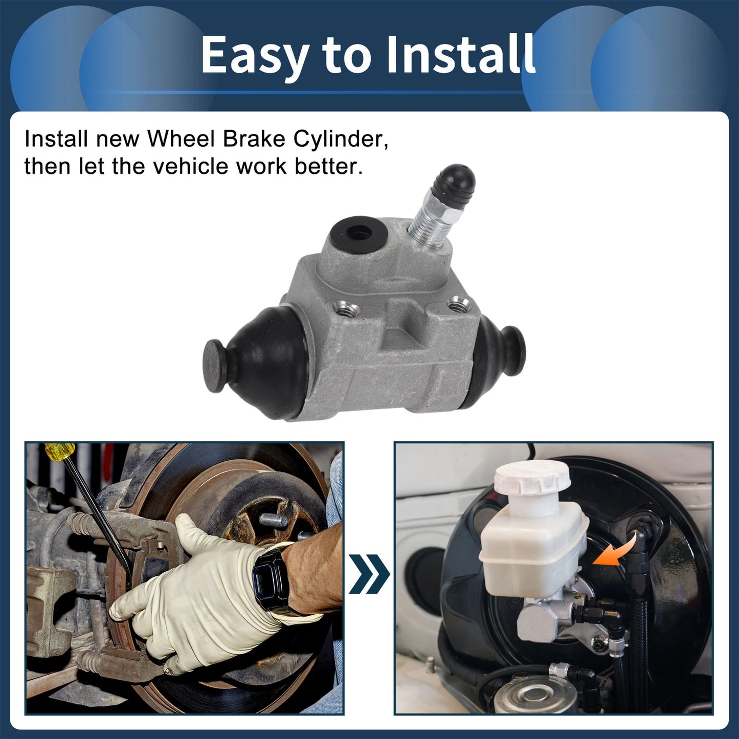 Rear Brake Wheel Cylinder for Hyundai Accent (2003-2005)