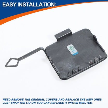 Tow Hook Cover Front Bumper for BMW 1 Series F20 Mineral Grey