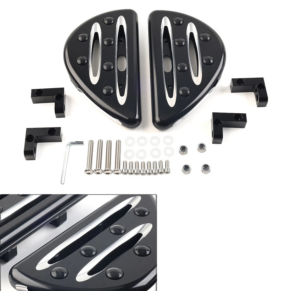 Rear Passenger Floorboard Foot Pegs  Left & Right for Harley Touring (1993-2023)