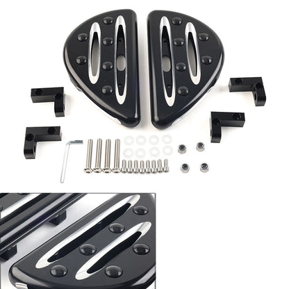 Rear Passenger Floorboard Foot Pegs  Left & Right for Harley Touring (1993-2023)