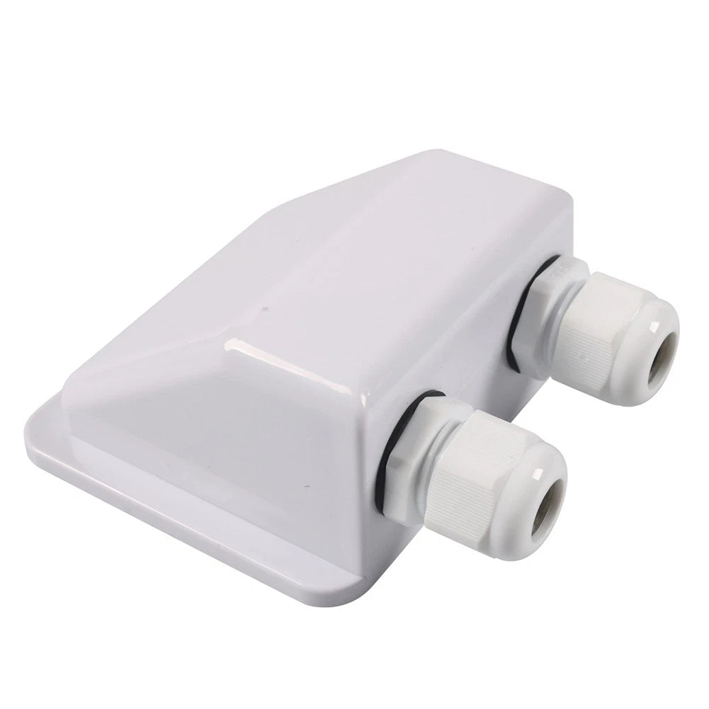 Double Wire Cable Entry Gland Box for Solar Panel Junction RV Caravan Boat