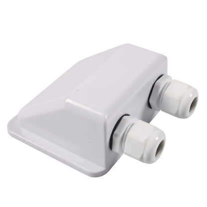 Double Wire Cable Entry Gland Box for Solar Panel Junction RV Caravan Boat
