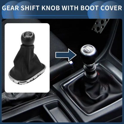 5 Speed Gear Shifter Knob & Cover for Chevrolet Cruze (2008-2015)