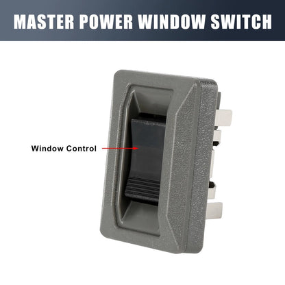 Front Passenger Side Power Window Switch for Toyota Corolla (1988–1989)