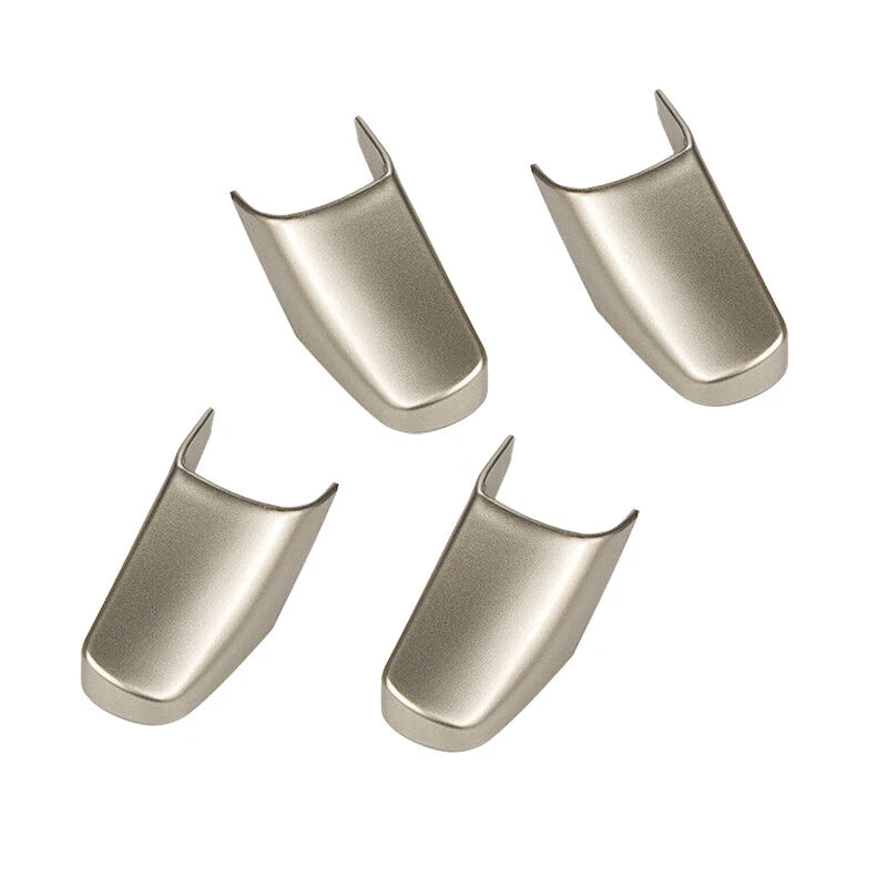 4 x Gold Door Interior Pull Handle Strap End Cap for Lincoln Town (2003-2011)