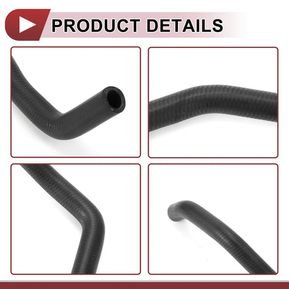 Radiator Coolant Hose for Honda CR-V 2.4L (2002-2006) Rubber Black