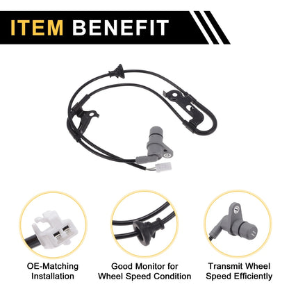 ABS Wheel Speed Sensor for Toyota Camry (1996-2006) 1 x Left Rear Sensor