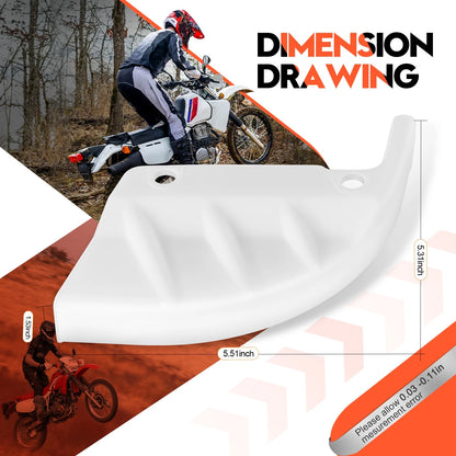 Rear Disc Brake Guard Cover for Honda XR250R/XR400R (1990-2004)