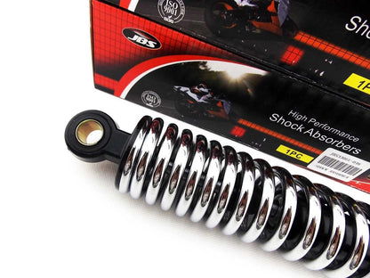 13" JBS Black/Chrome Shock Absorbers for Harley Davidson XL50 Sportster (2004-2023)