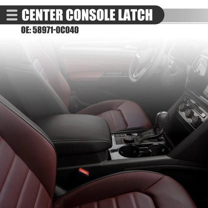 Center Console Lid Door Lock Lever for Toyota Tacoma (2015-2022)