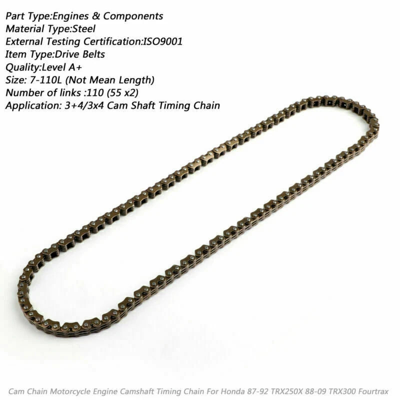 Timing Chain for Honda TRX250X TRX300EX (2001-2009)