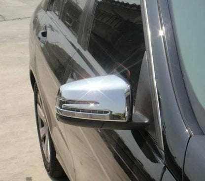 Chrome Side Door Mirror Covers for Mercedes Benz CLS-Class (2010-2018)
