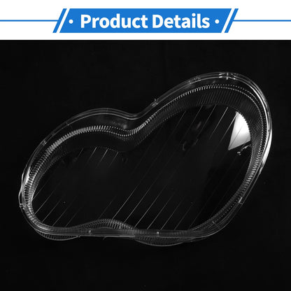 Car Front Right Headlight Lens Cover for Mercedes-Benz C-Class (2001-2017)