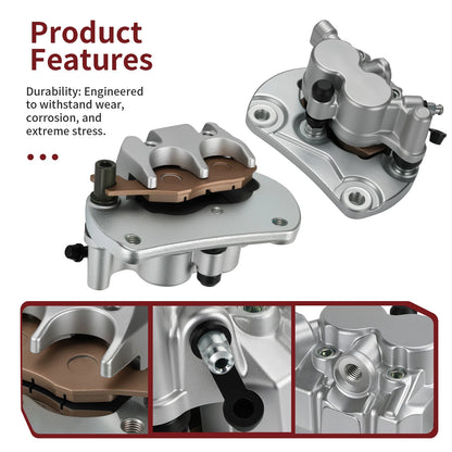 2 x Front Brake Calipers for Can-Am Commander 800 1000 Maverick (2006–2014)