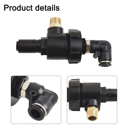 Tire Changer Cylinder Accessory Quick Exhaust Elbow Valve Tyre Repair