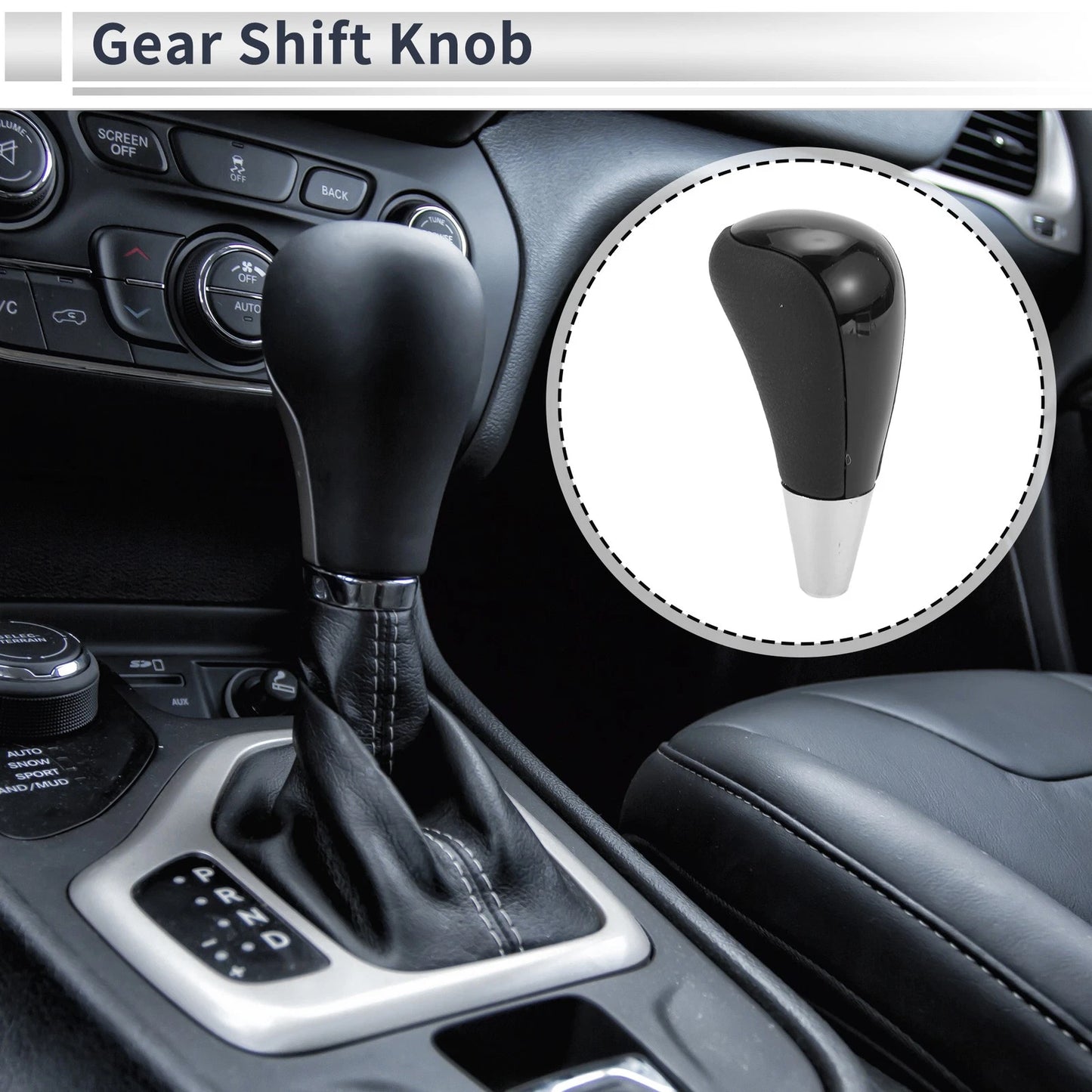 Automatic Gear Shift Knob / Plastic Faux Leather for Toyota 4Runner (2006–2014)
