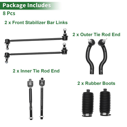 8 x Front Stabilizer Bar Links for Toyota RAV4 (2006-2018)