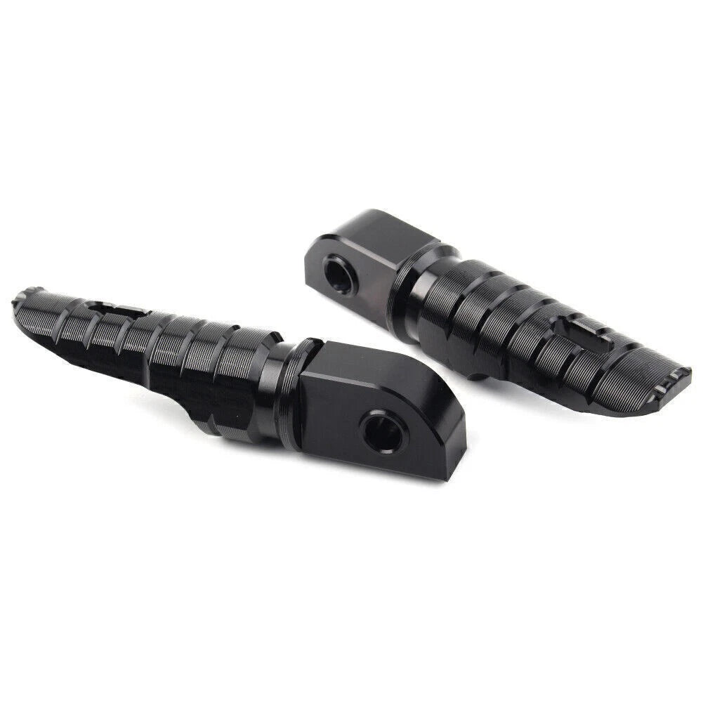 Black Rear Footrests for Street Scrambler 900, T100, T120 (2016-2023)