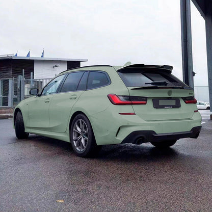 Rear Boot Spoiler for BMW 3 Series G21 (2019-2023) Carbon Fiber Look