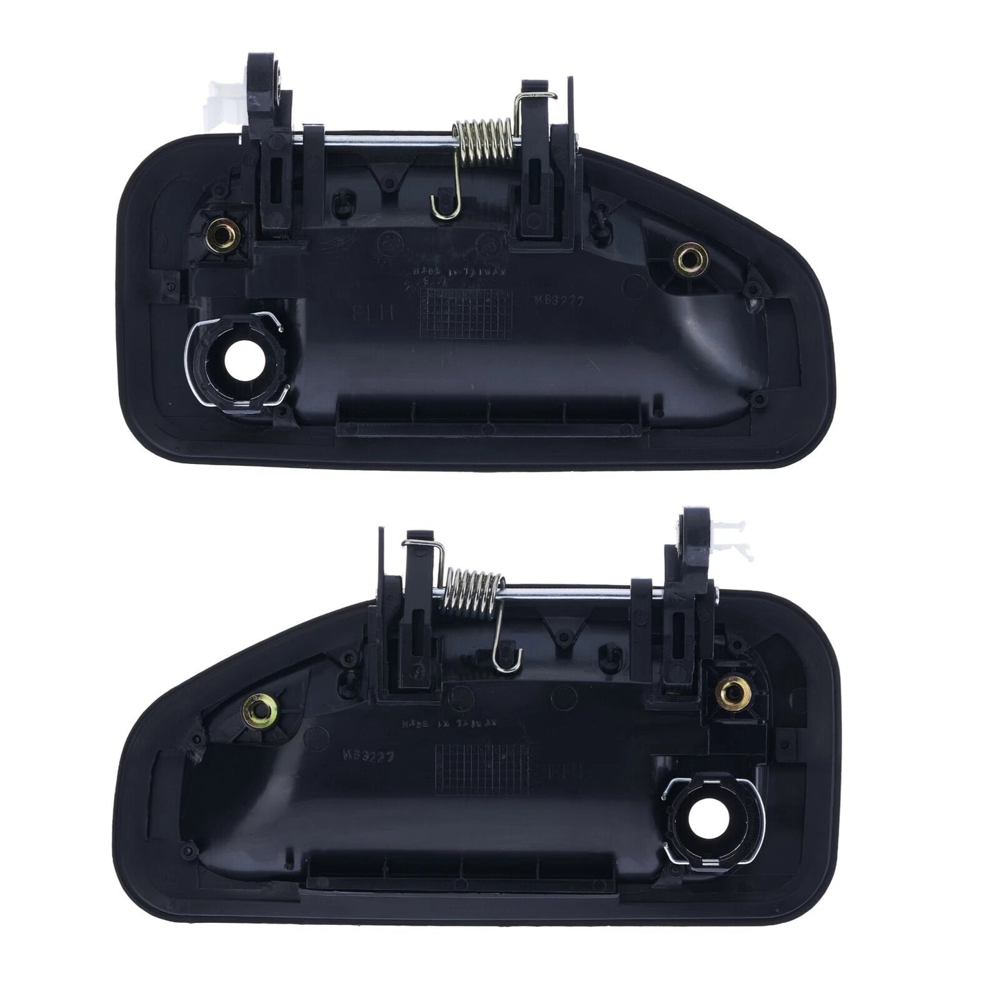 Outer Door Handle Set of 2 for Mitsubishi Fuso (2005-2020) Black Front Left & Right