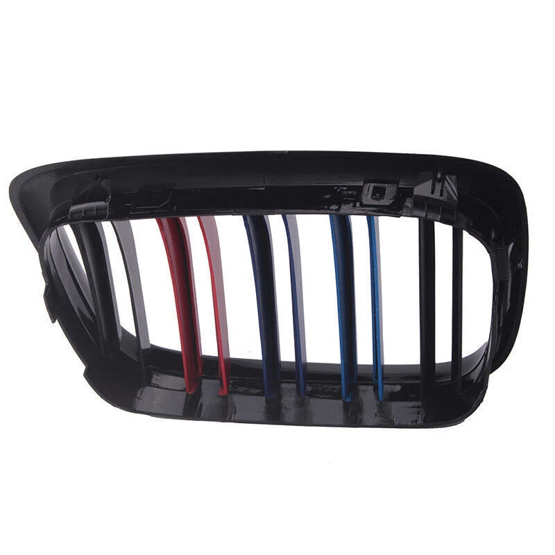 Glossy Black Front Bumper Kidney Grille for 97-03 BMW E39 525i 528i 530i M5
