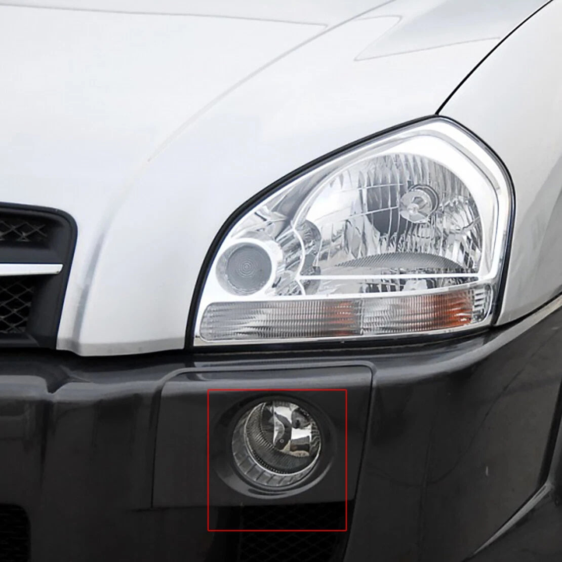 Left Side Front Fog Light Lamp for Hyundai Tucson (2005-2009)