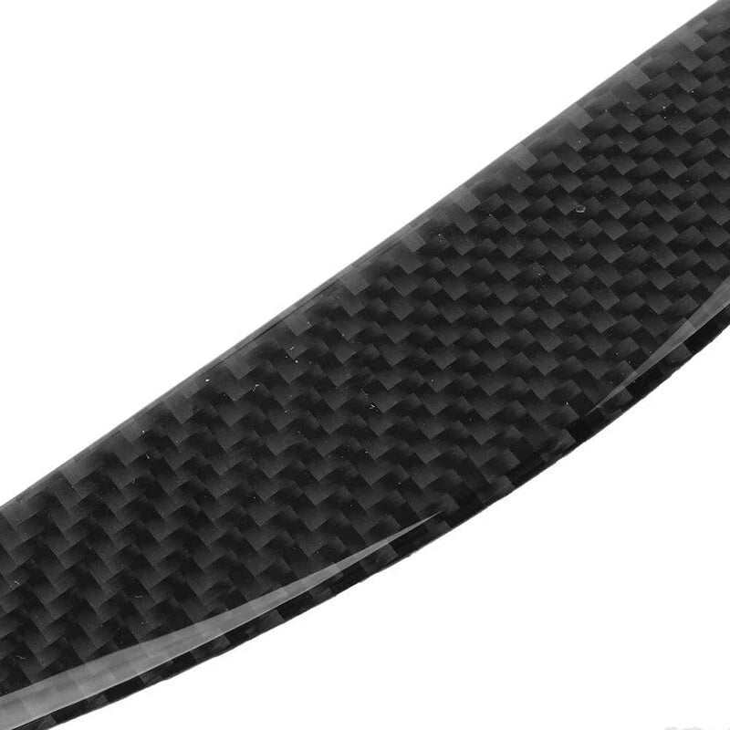 Carbon Fiber Headlight Eyebrow Eyelid Cover Trim for BMW F30 F31 318i 320i