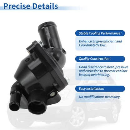 Engine Coolant Thermostat Housing Assembly Honda CR-V Acura RSX (2002-2006)