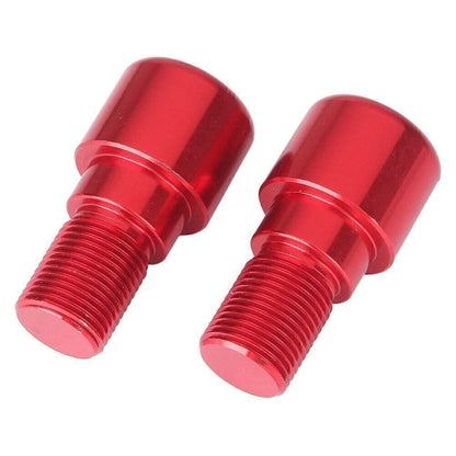 18mm Red Handle Bar End Grip Plug for Yamaha YZF R6 (1999-2005) & R6S (2006-2012)