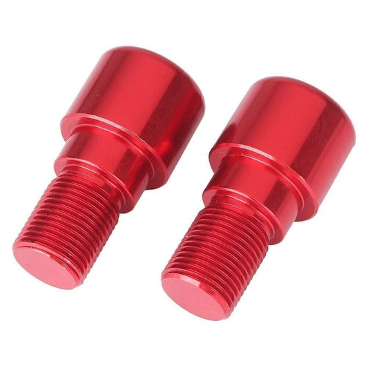 18mm Red Handle Bar End Grip Plug for Yamaha YZF R6 (1999-2005) & R6S (2006-2012)