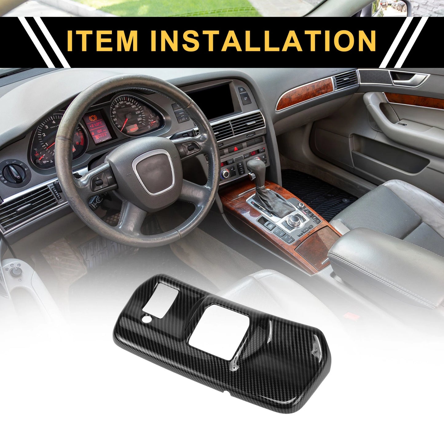Inner Rearview Mirror Bracket Cover for Ford F-150 (2021-2024)