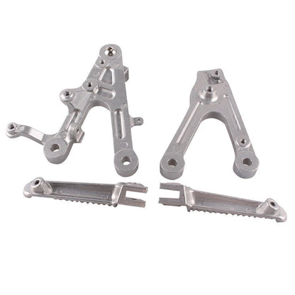 Front Footpegs Footrests Brackets for Yamaha YZF R6 (2003-2010)