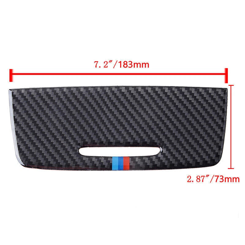 Carbon Fiber Cigarette Lighter Panel Cover Trim for BMW 3 Series E90 E92 (2005-2012)