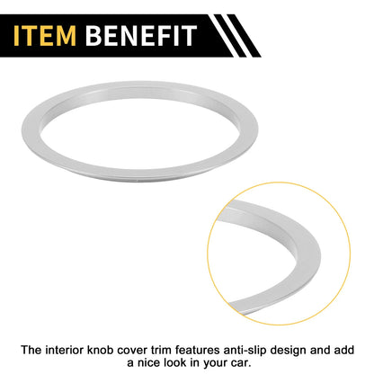 AC Vent Dashboard Decoration Rings 1 x Set for Toyota Tacoma (2016-2023)