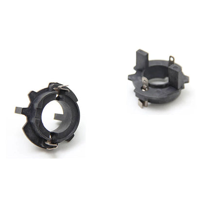 H7 HID XENON BULB ADAPTERS HOLDERS Fit For VW MK5 GTi Golf Jetta Rabbit R32