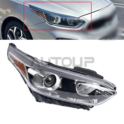 Headlight Assembly Halogen Right for Kia Forte (2019–2021)