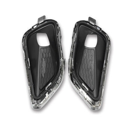 L&R Front Fog Light Covers for 2019-2020 Jeep Cherokee