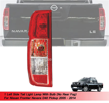 LH Tail Light with Bulb for Nissan Navara D40 (2005-2014)