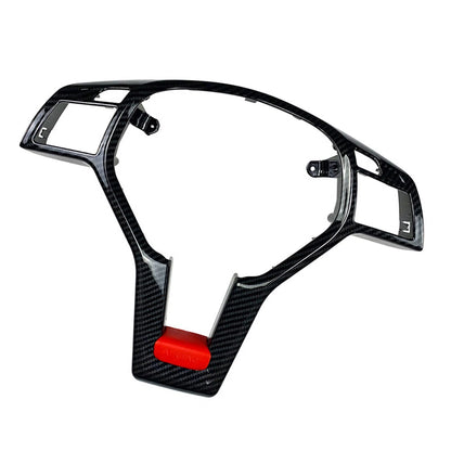 Carbon Steering Wheel Frame Trim Cover for Mercedes A C E SLK CLA CLS GLA Class