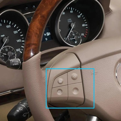 4 x Buttons Steering Wheel Control Switch for Benz W164 W251 W245 (2006-2015)